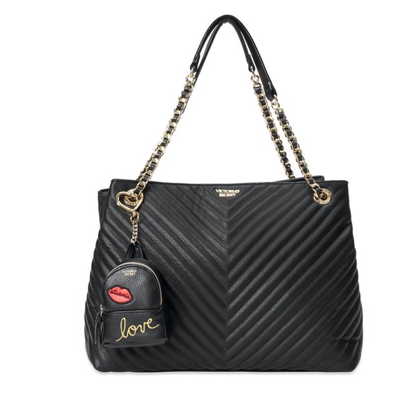 NWT Victoria’s Secret Mini Backpack Keychain - Picture 2 of 3